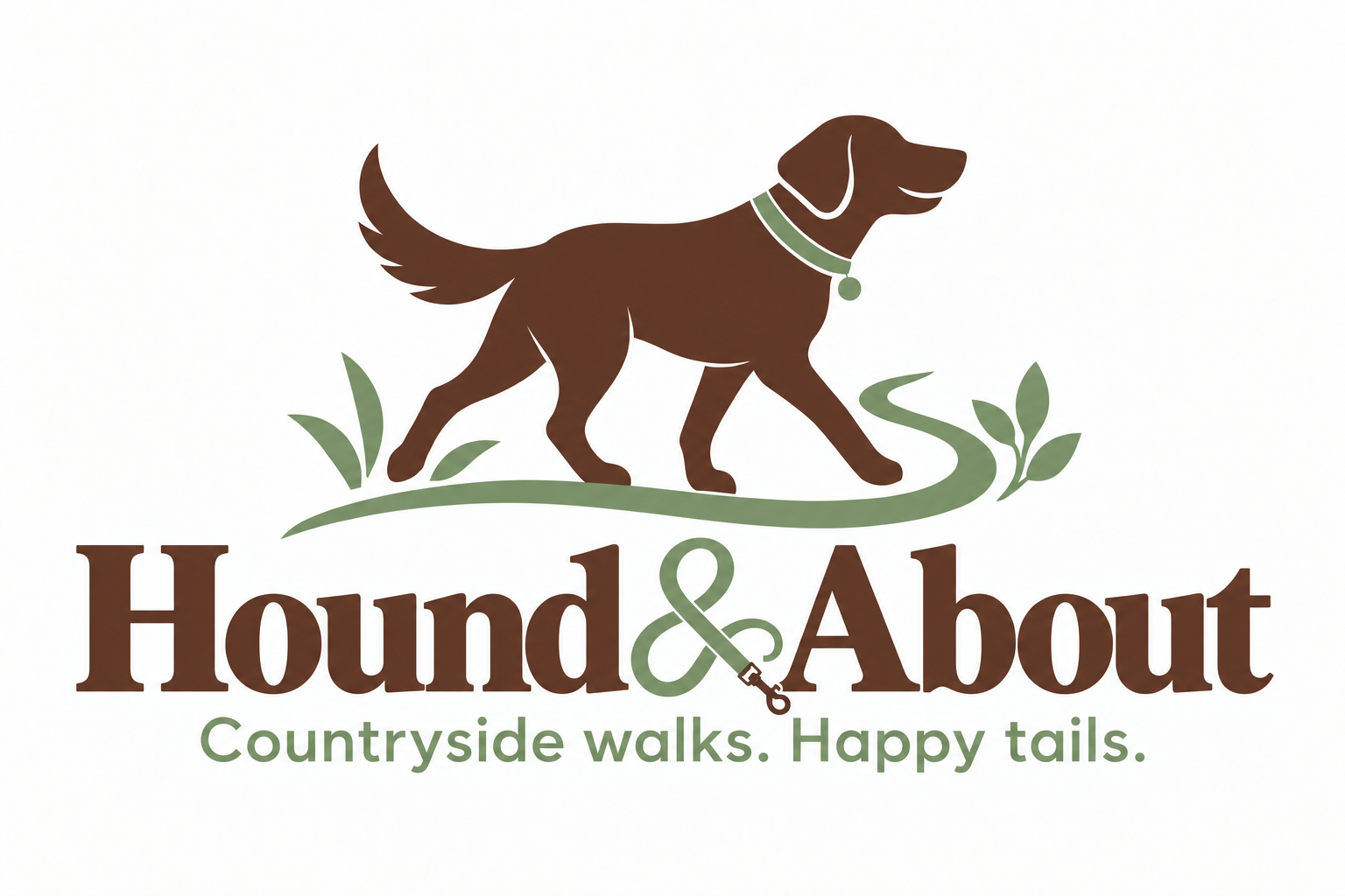 Hound & About. Countryside walks. Happy tails.